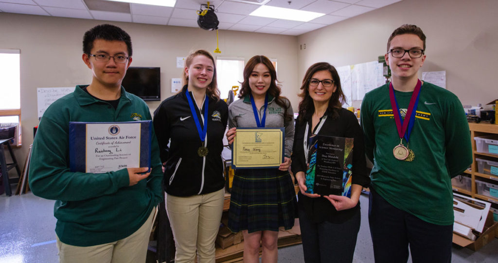 New Life Academy students scoop up awards at the Regional and State Science Fairs