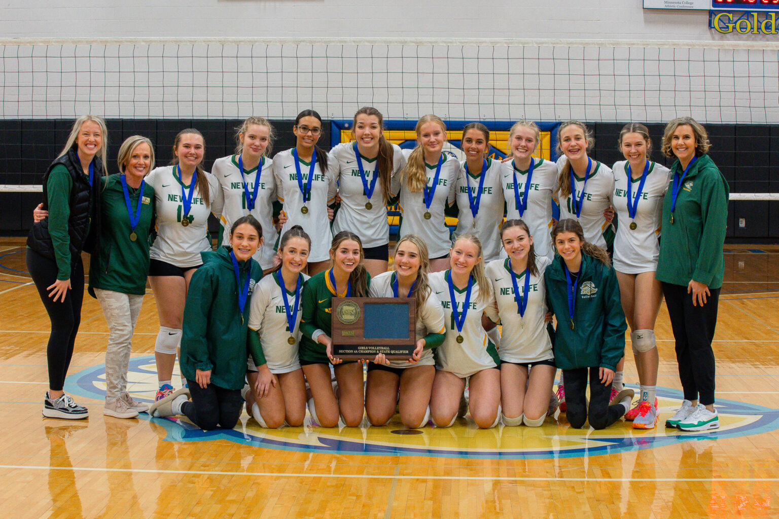 NLA Varsity Volleyball is State Bound 2023 New Life Academy